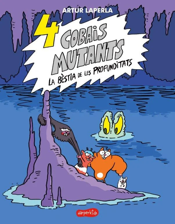 4 cobais mutants. La bèstia de les profunditats 4 cobais mutants. La bèstia de les profunditats