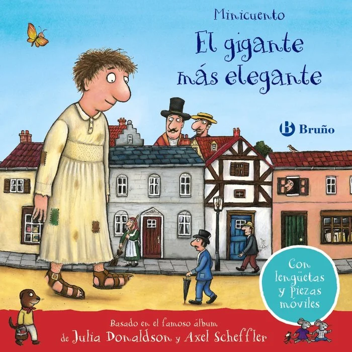 <p>Una ocurrente y divertida adaptación de ''El gigante más elegante'', el famoso libro de Julia Donaldson y Axel Scheffler, autores de ''El grúfa...