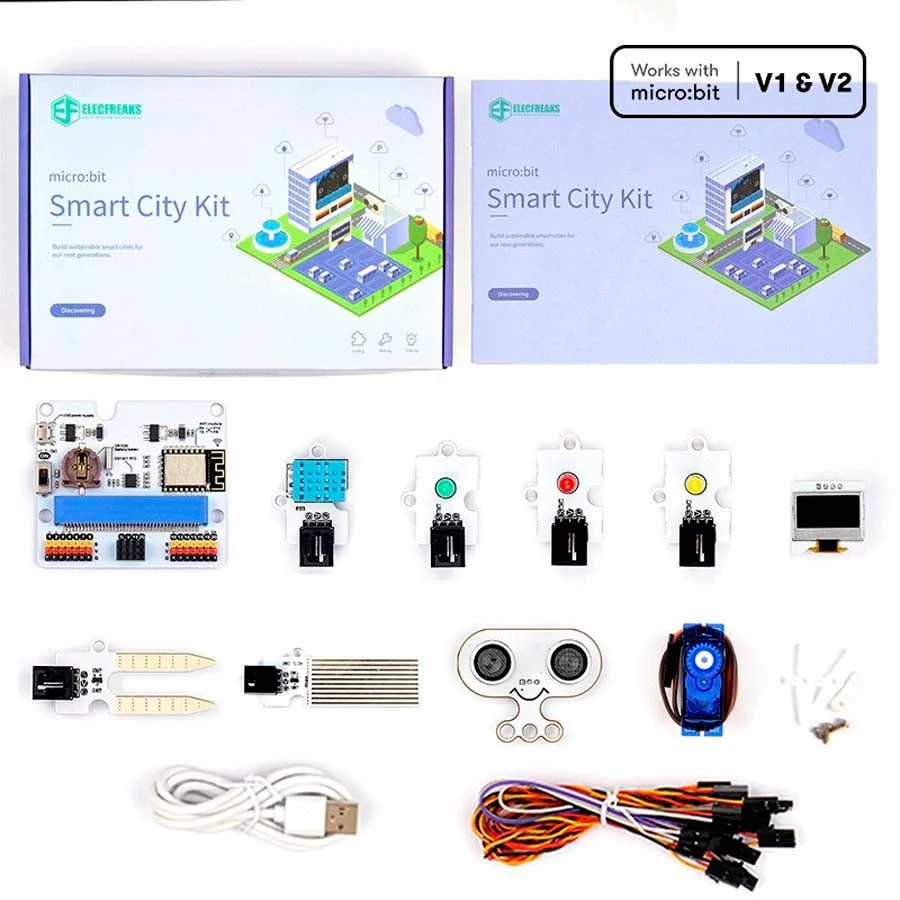 <p>Set que permet apropar l'<strong>Internet de les Coses</strong> (IoT) i la robòtica a la pràctica. El IoT és el procés que permet connectar els...