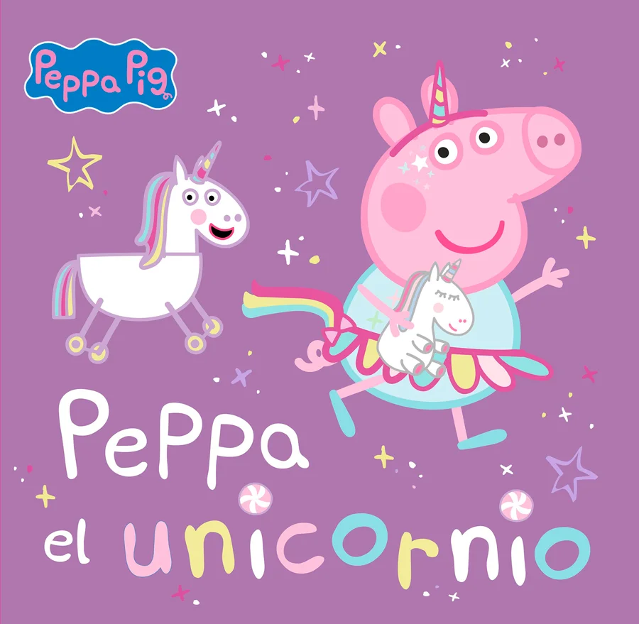 <B>Un cuento mágico de Peppa Pig, la cerdita más divertida. ¡Deja volar tu imaginación!</B><br><br> Un día, después de la lluvia, sale el arcoíris...