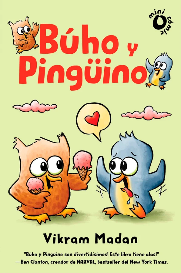 Dos amigos emplumados, Búho y Pingüino para la generación de emojis en esta encantadora novela grá?ca para lectores emergentes.  A Búho le gusta l...