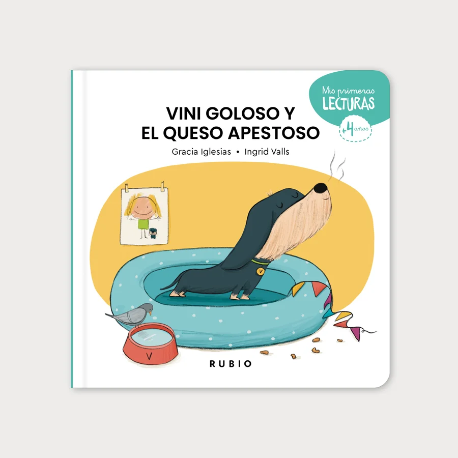 Vini es un perro travieso que quiere probar el queso y no deja ni un lugar sin lamer y olfatear. ¿Encontrará su bocado en este libro cerrado? Un c...