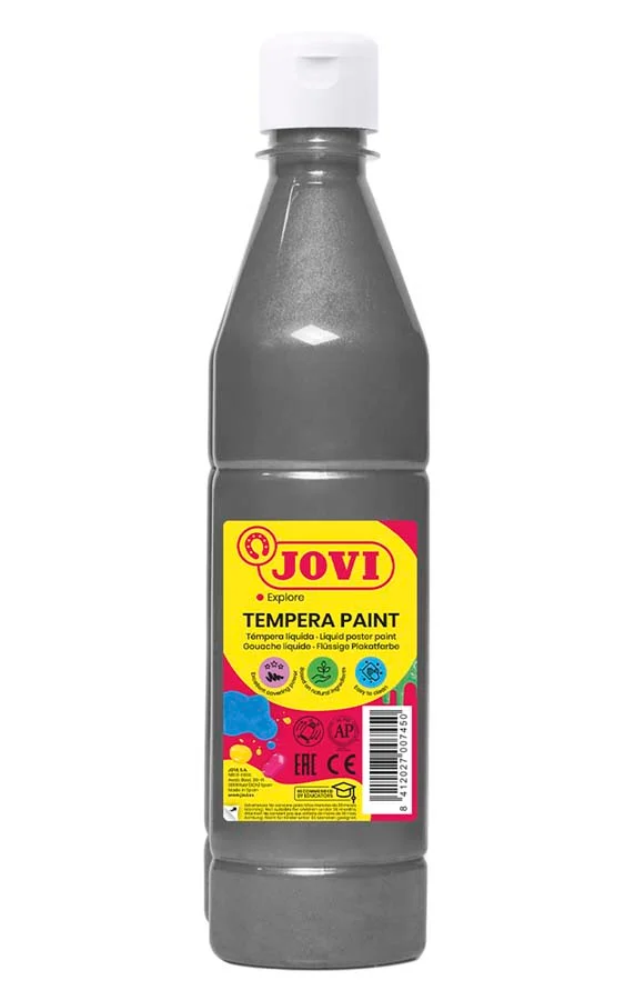 Témpera Jovi 500ml plata Témpera Jovi 500ml plata
