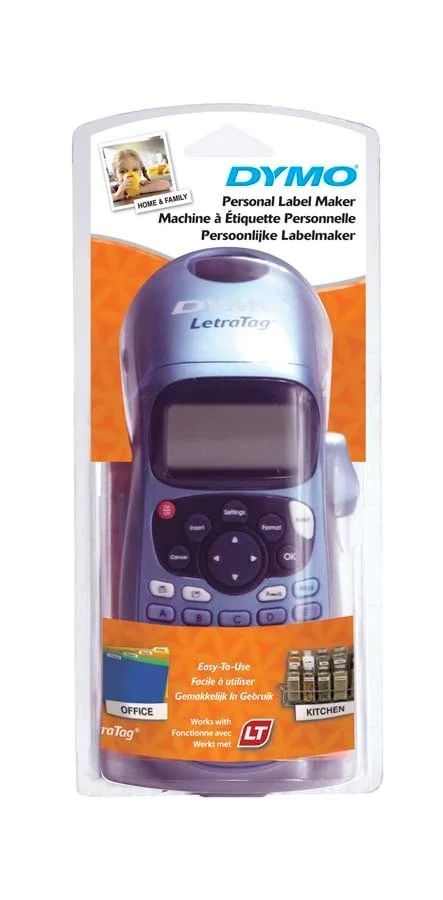 Màquina de retolar Dymo T100F blau Màquina de retolar Dymo T100F blau
