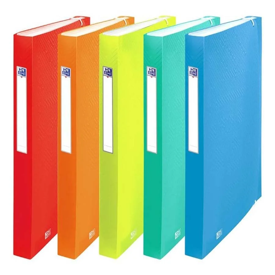 Classificador Oxford Urban mida Din A4+ 12 posicions, colors assortits. Amb tapa de plàstic. Fabricat en plàstic translúcid rígid.<br>Gràcies al s...
