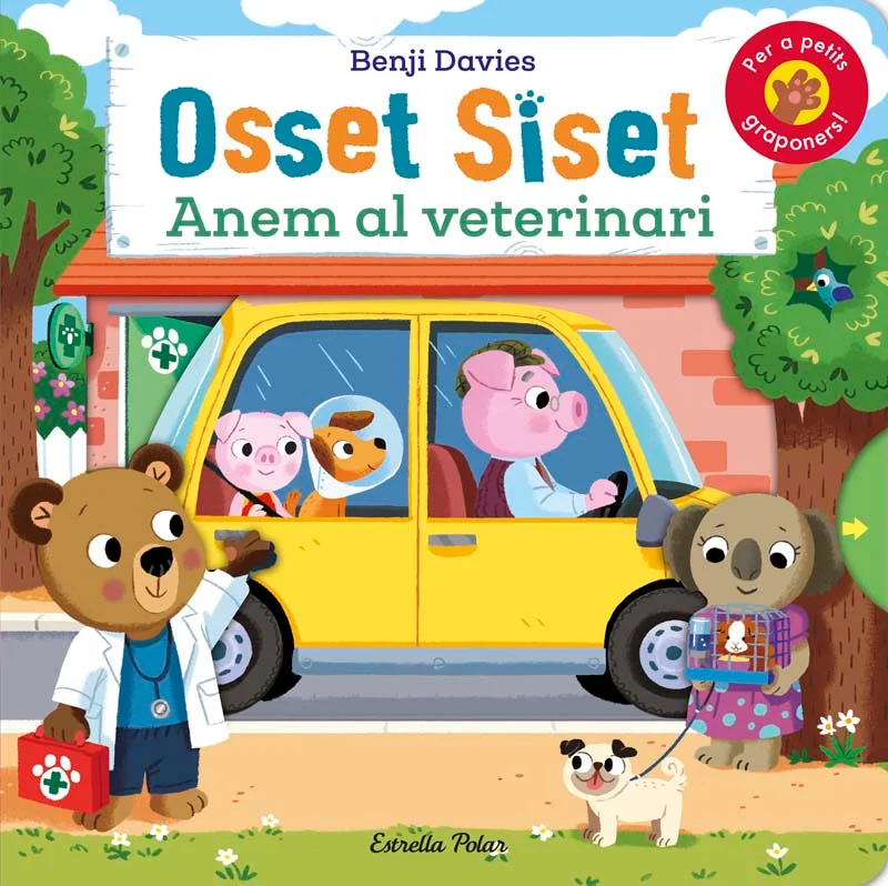 Si t'agraden els <b>animals</b>, t'encantarà aquest llibre!<br><br> L'Osset Siset treballa a la clínica veterinària. Vols descobrir qui necessitar...