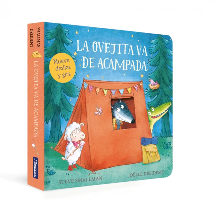 <B>Seguimos construyendo la colección preescolar estrella: ¡ahora la ovejita y el lobo se van de acampada!</B><br><br> Estofado y el lobo han deci...