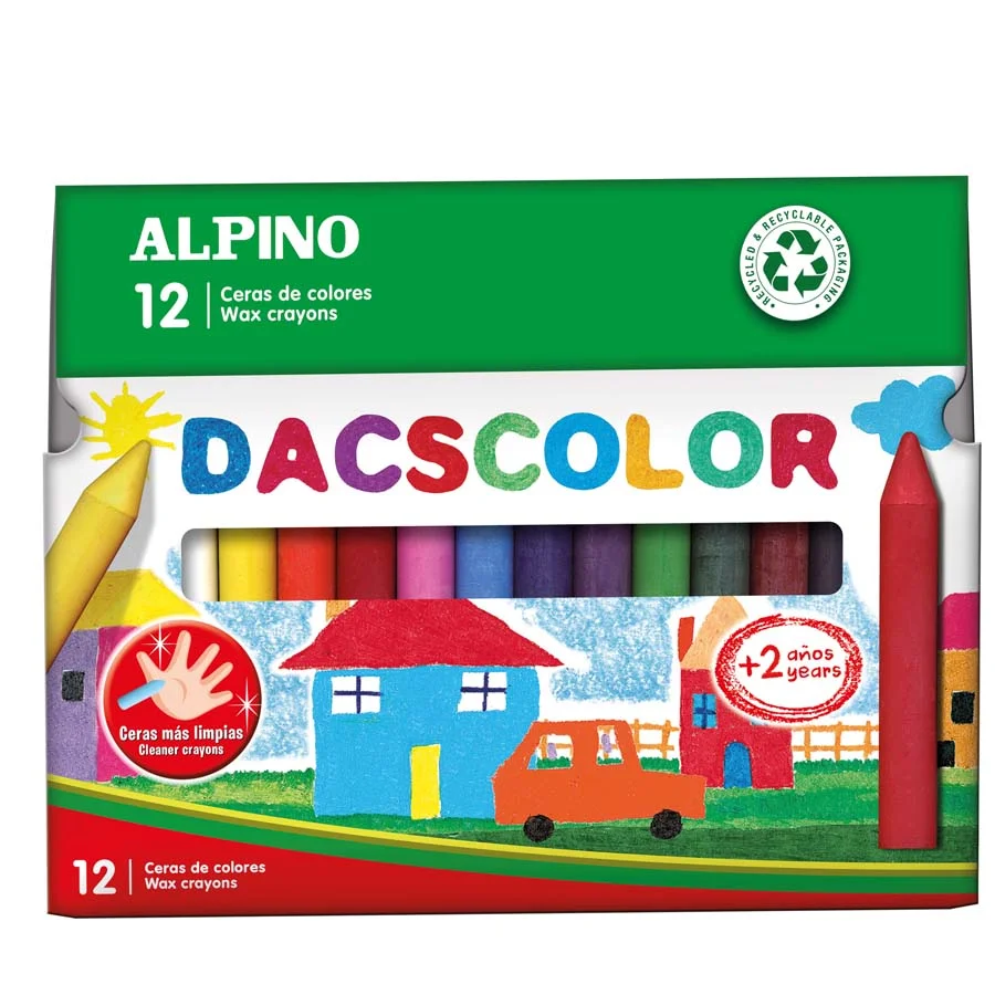 Ceres plàstiques Dacscolor 12 colors Ceres plàstiques Dacscolor 12 colors