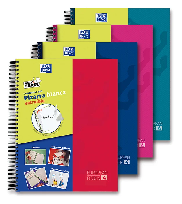 Notebook Oxford EuropeanBook 4 A4+ 120 fulls 5x5 tapa extradura Notebook Oxford EuropeanBook 4 A4+ 120 fulls 5x5 tapa extradura