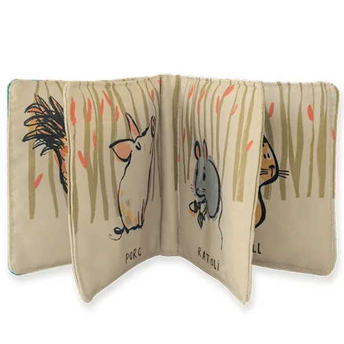 <p><strong>Un llibre de tela diferent per conèixer els animals de la granja.&nbsp;</strong></p> <p>''Pèls i plomes'' és un llibre de tela perfecte per ...
