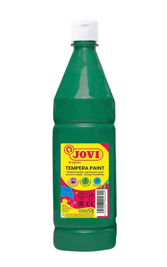 Témpera Jovi 1000ml verd fosc Témpera Jovi 1000ml verd fosc