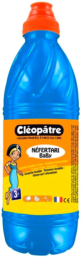 Tèmpera Cléopâtre 1l blau