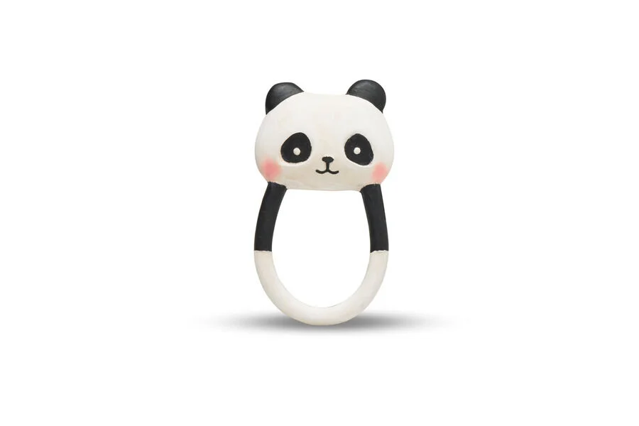 Mossegador sonall&nbsp;Kori el panda&nbsp;de la marca Lanco. Ideal per a bebès nounats. <b>A partir de 3 mesos.