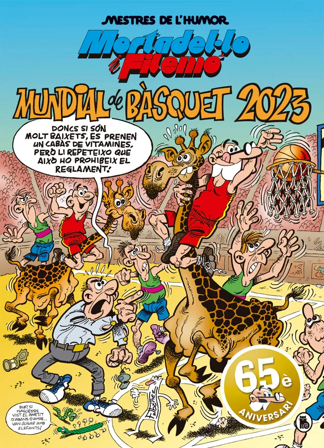 <P><B>Mortadel·lo i Filemó, al mundial de bàsquet 2023!</B></P> <P>En aquesta nova aventura de Mortadel·lo i Filemó, el Súper els encarrega una mi...