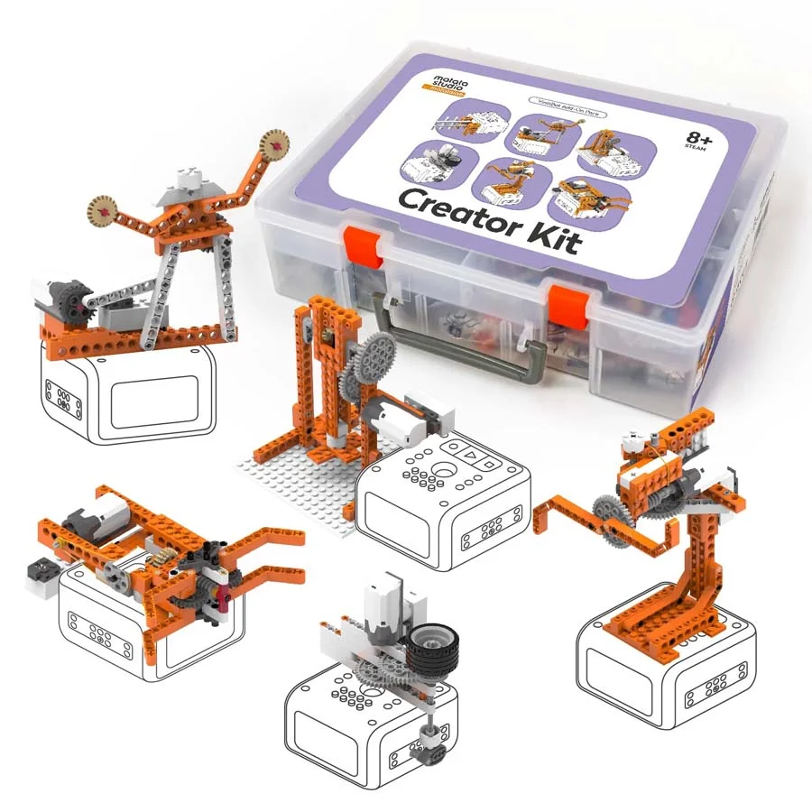 <p><strong>VinciBot Creator Kit</strong><br><br>VinciBot Creator Kit es el complemento perfecto para expandir las capacidades de tu robot de codif...