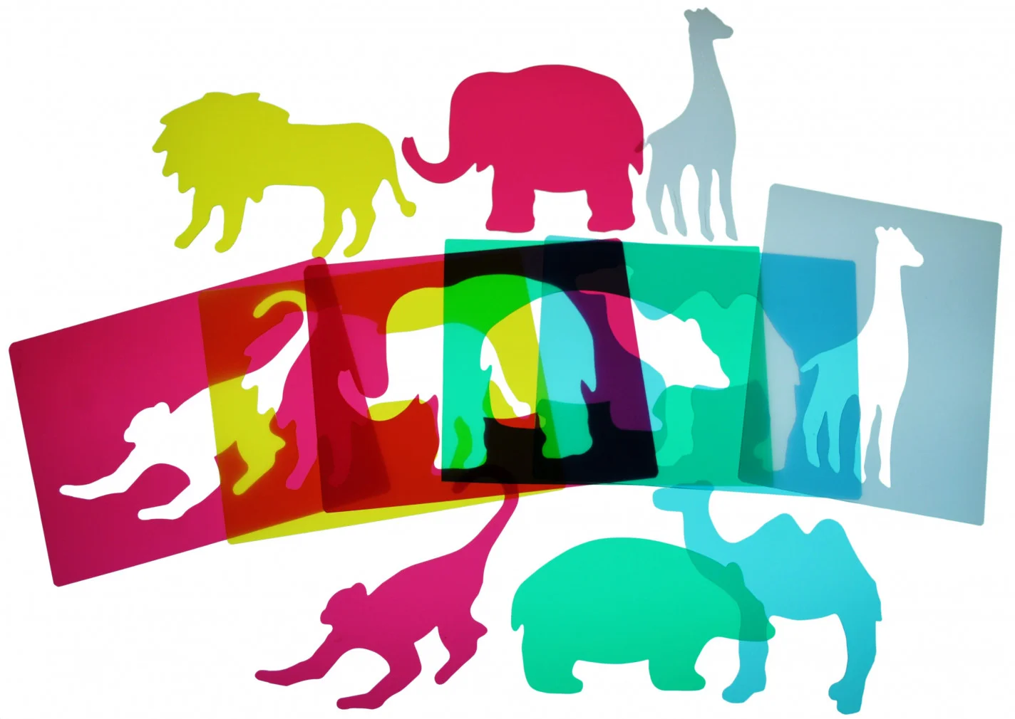 Plantilles translúcides zoo