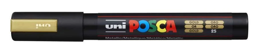 Retolador Posca PC-5M 1,8-2,5mm or