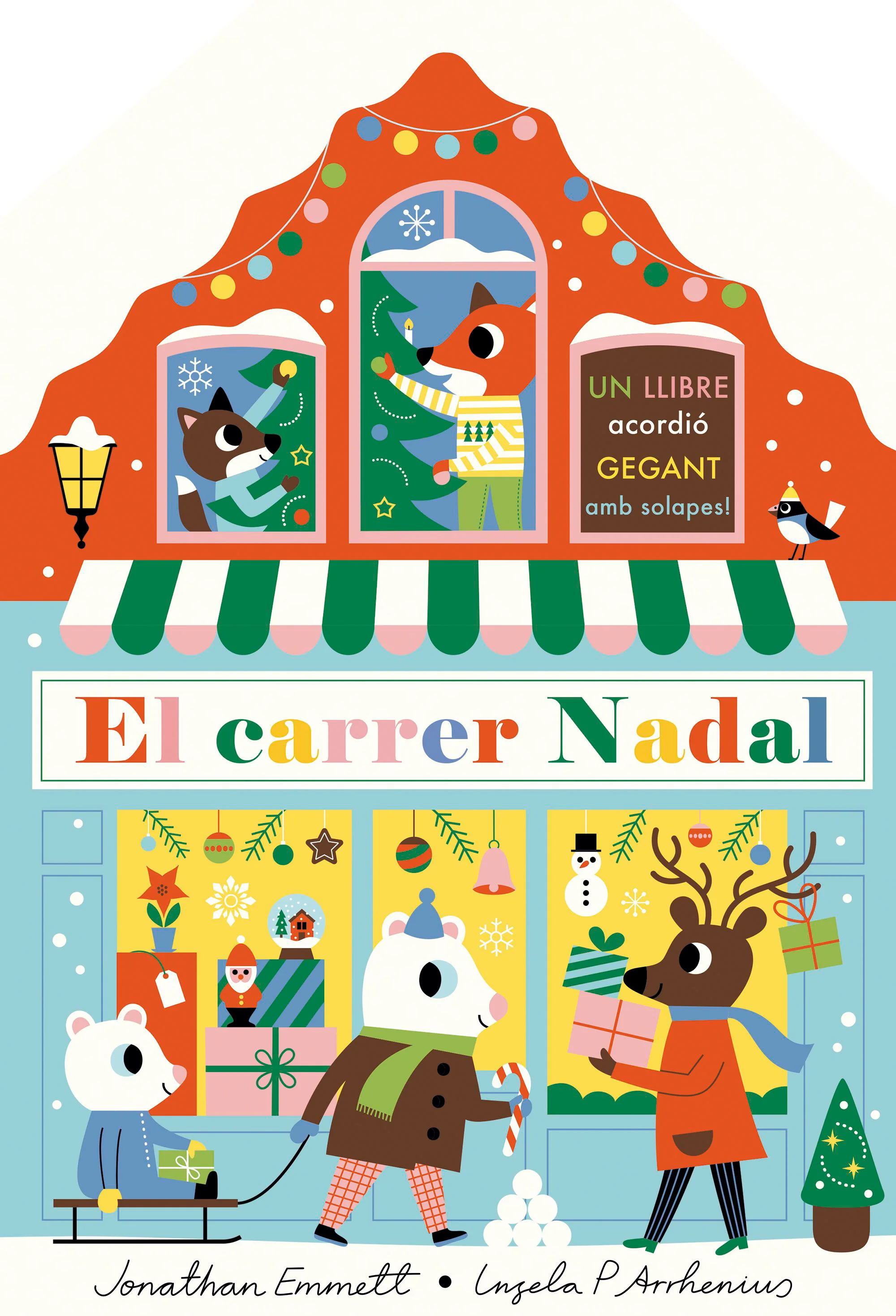 Recorre les botigues més emblemàtiques del carrer Nadal i coneix els seus personatges divertits! Alguns fan galetes, d'altres emboliquen regals i ...