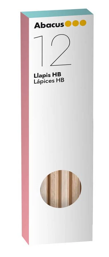 Llapis grafit Abacus Natural HB