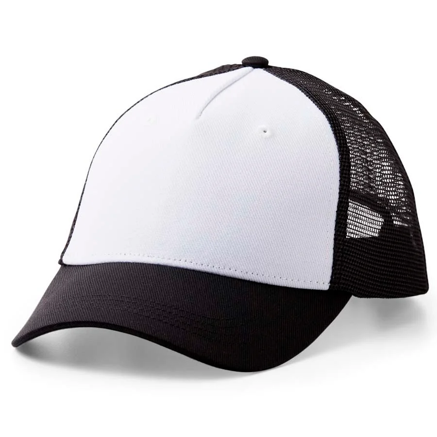 Gorra blanc/negre 3u