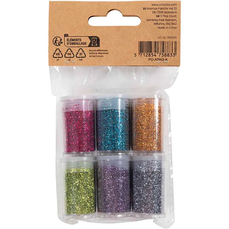 Bio Purpurina Creativ colors vius 7ml 6u Bio Purpurina Creativ colors vius 7ml 6u