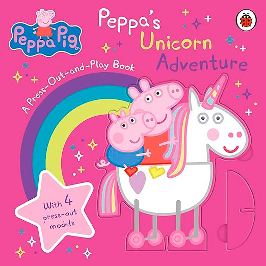 <B>Play with Peppa and George and press-out play pieces!</B><BR><BR>Peppa and George are heading off on a magical adventure in their make-believe ...