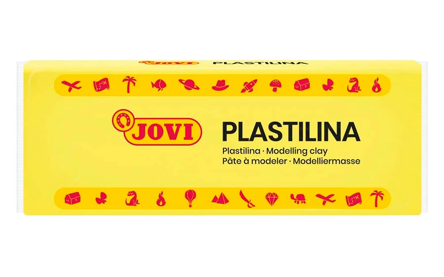 Plastilina Jovi 150g groc Plastilina Jovi 150g groc