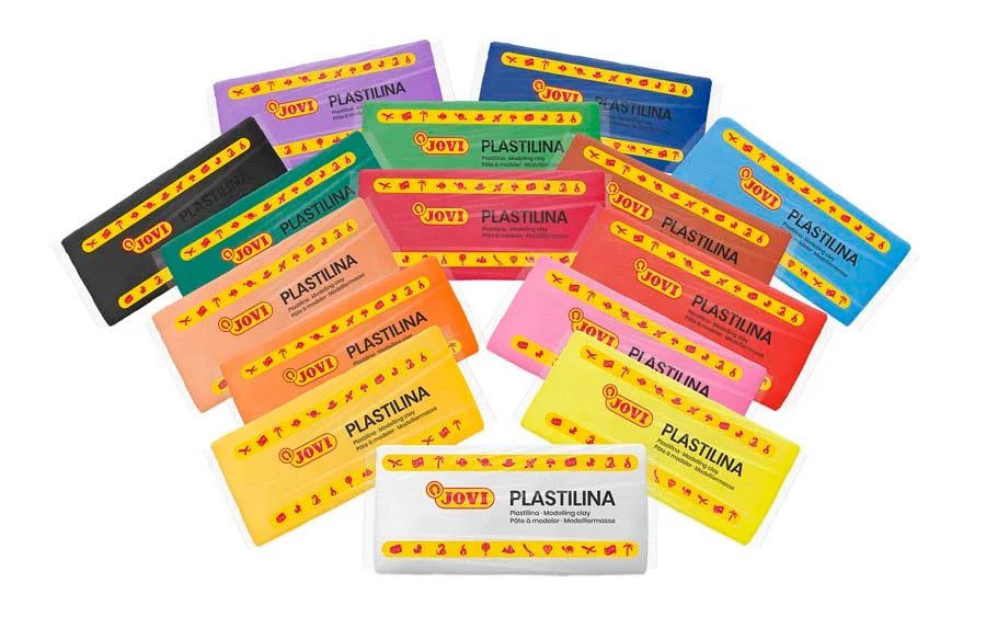 Plastilina Jovi vegetal 150g 15 colors Plastilina Jovi vegetal 150g 15 colors