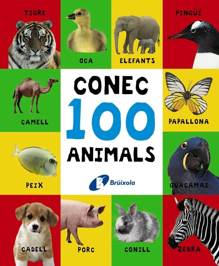 Petit gran llibre amb fantàstiques fotos perquè l¿infant aprengui els seus primers animals d¿una manera atractiva.