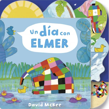<P><B>Un libro de cartón con pestañas gruesas destinado a bebés a partir de 10 meses y protagonizado por el elefante multicolor más querido: ¡Elme...