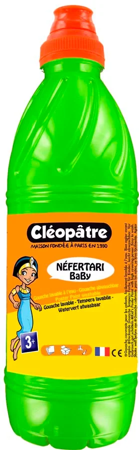 Tèmpera Cléopâtre 1l verd poma Tèmpera Cléopâtre 1l verd poma