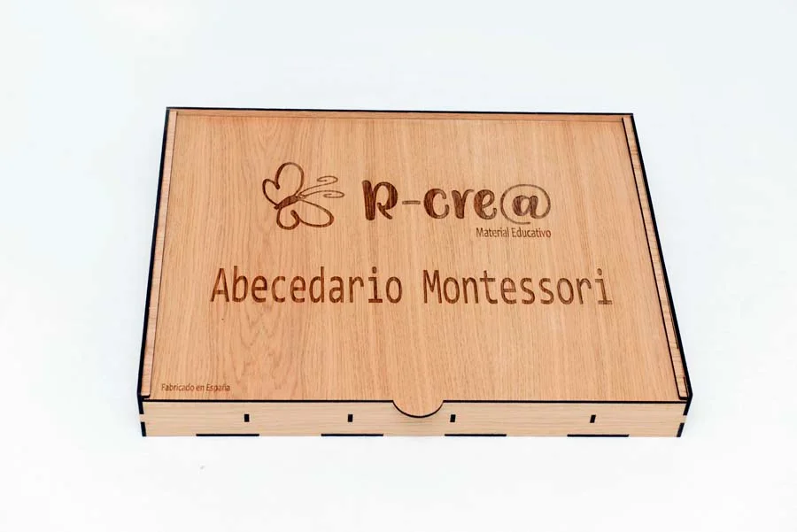 Abecedari Montessori R-cre@ majúscules