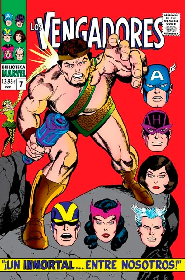 Es más que un cómic: es una máquina del tiempo. En medio de nosotros... ¡un inmortal!<BR><BR> La irrupción de Hércules entre Los Héroes Más Podero...