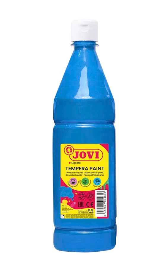 Témpera Jovi 1000ml blau clar Témpera Jovi 1000ml blau clar