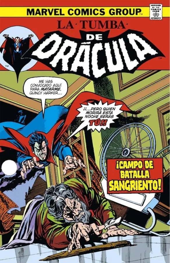 Continúa la recopilación de una de las mayores obras maestras que dio Marvel en los años setenta. Una brutal batalla en la Mansión Harker entre Qu...