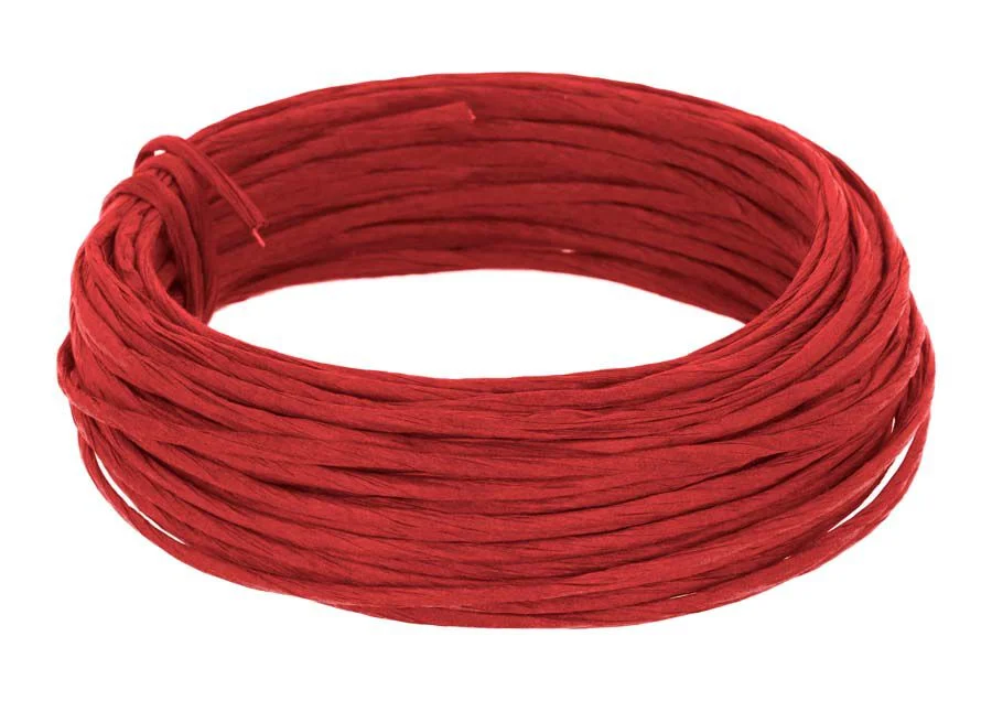 <p>Fil d'alumini recobert de paper de color vermell Innspiro. Mides: 3 mm x 10 m. Especialment indicat per fer tot tipus de manualitats.</p>