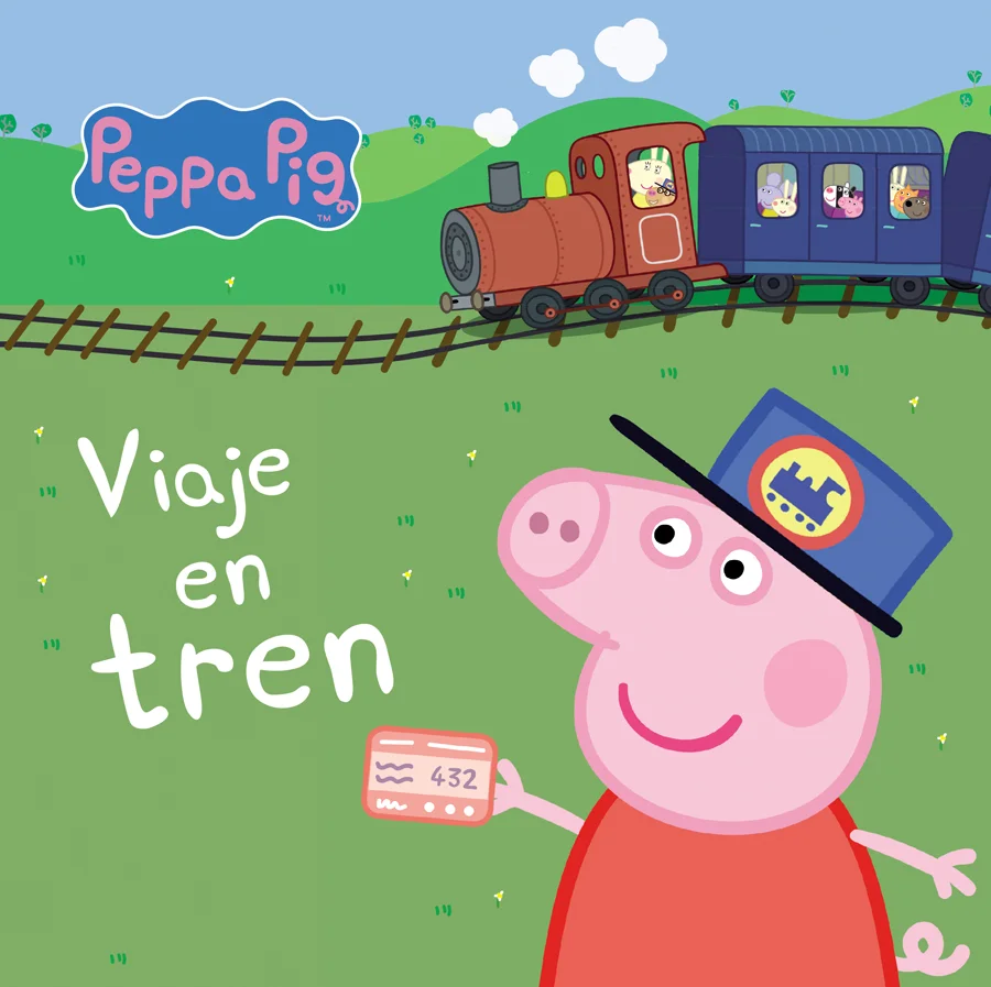<B>¡Un libro de cartón de</B> <B>Peppa</B> <B>Pig, la cerdita más</B> <B>divertida y querida por los más pequeños!</B><br><br> <B>¡Chu,</B> <B>chu...