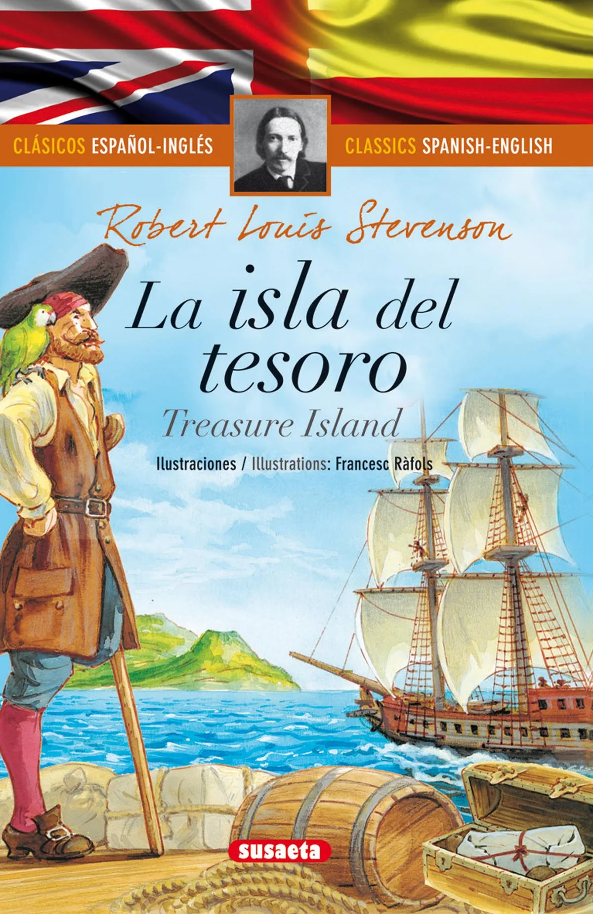 Stevenson escribió La isla del tesoro cuando vio a su sobrino dibujar con acuarelas el mapa de una isla. Comenzó a ponerle nombres: la «Isla del E...
