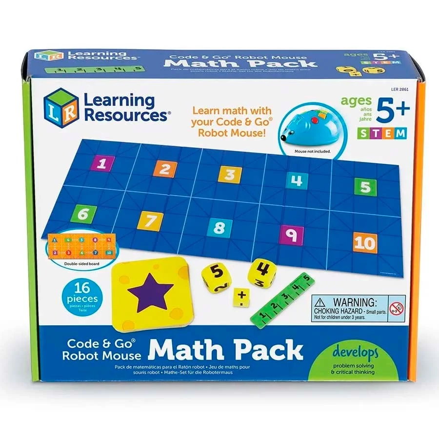Code & Go® Robot Mouse Math Pack Code & Go® Robot Mouse Math Pack