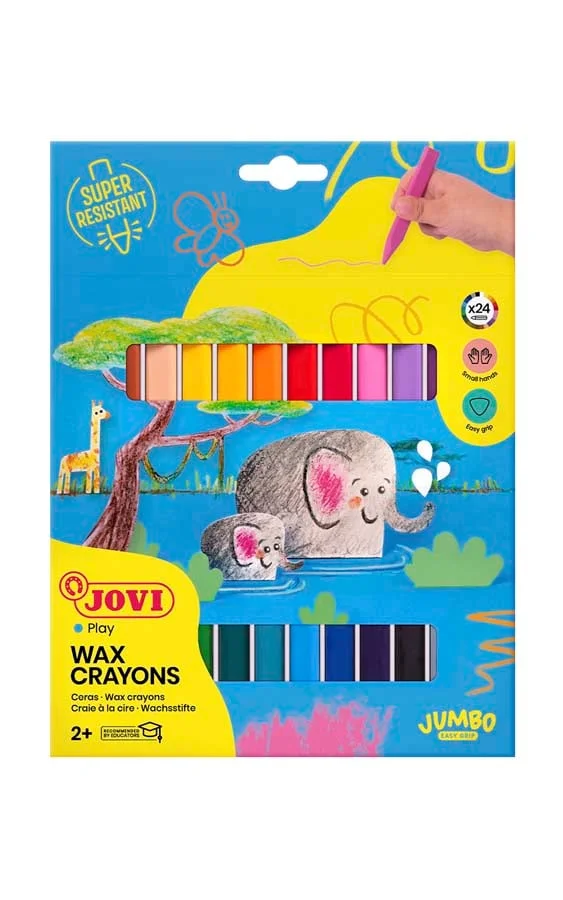 Ceres plàstiques Jovicolor Triwax 24 colors