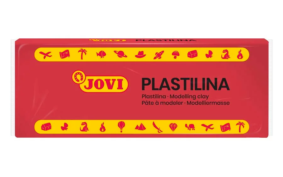 Plastilina Jovi 150g vermell Plastilina Jovi 150g vermell