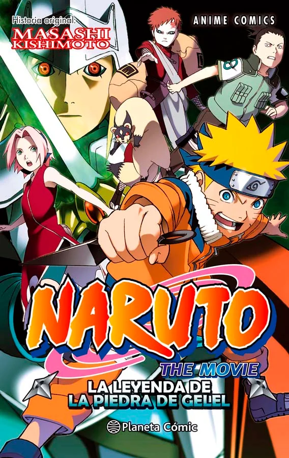 Naruto Anime Comic nº 03 La leyenda de la piedra de Gelel Naruto Anime Comic nº 03 La leyenda de la piedra de Gelel