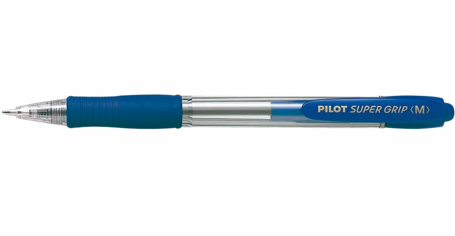 Bolígraf Pilot Super Grip blau 
