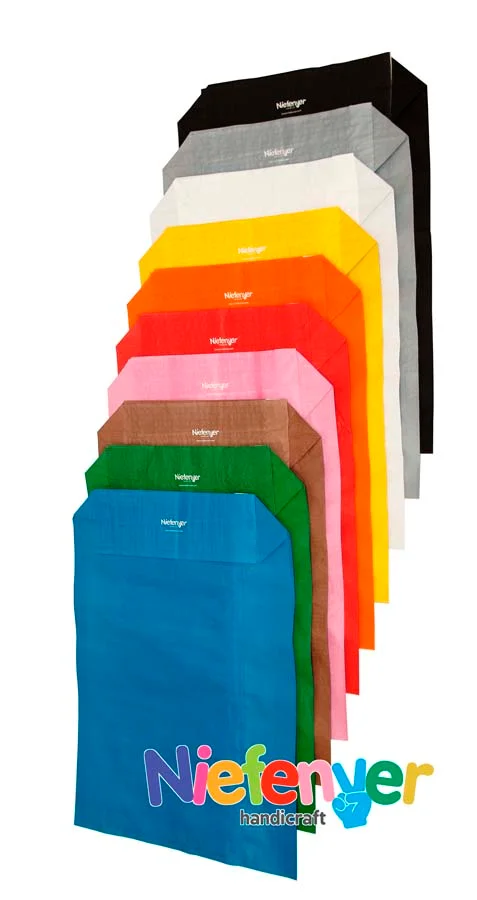 Bossa disfressa de paper Eco Niefenver 60x90cm gris 10u