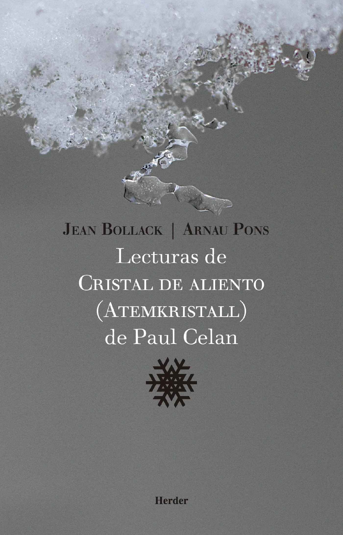 Los veintiún poemas del ciclo Cristal de aliento de Paul Celan fueron publicados en 1965 acompañados de ocho grabados de Gisèle Celan-Lestrange. F...