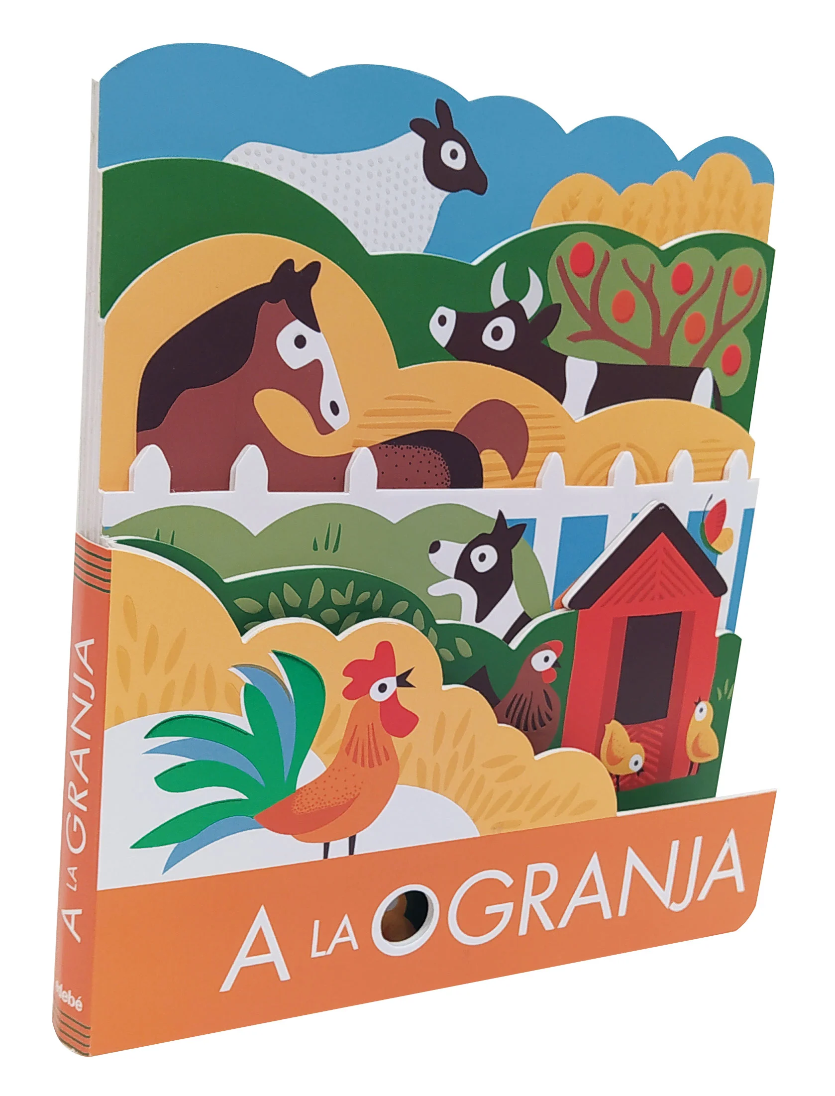 Acompanya el gall mentre desperta amb el seu quiquiriquic els seus amics de la granja.