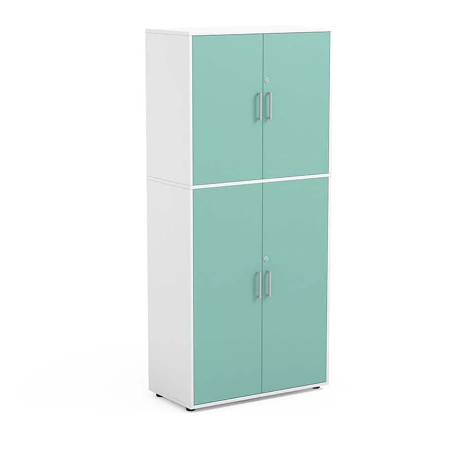 Armari 5 espais 4 portes verd mint 200cm Armari 5 espais 4 portes verd mint 200cm