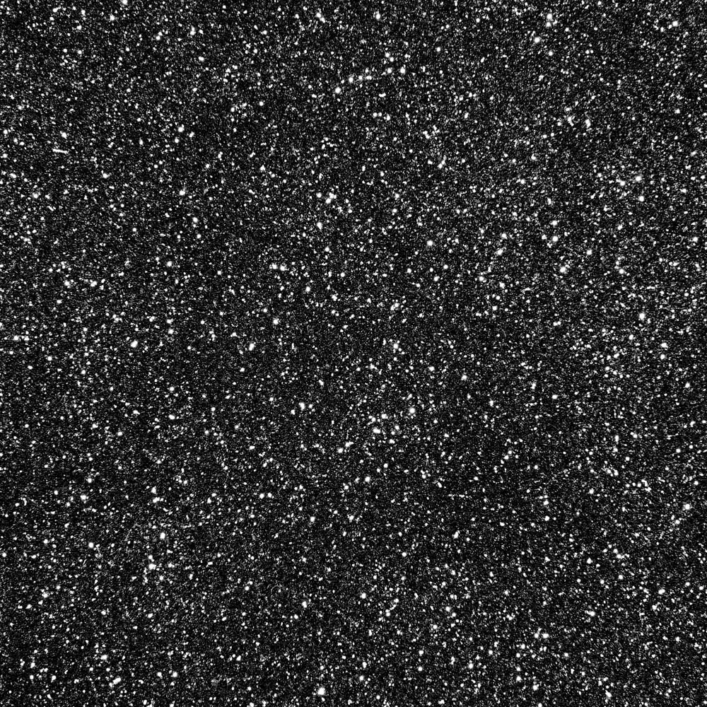 Joy Smart Iron-On 14x48cm negro glitter