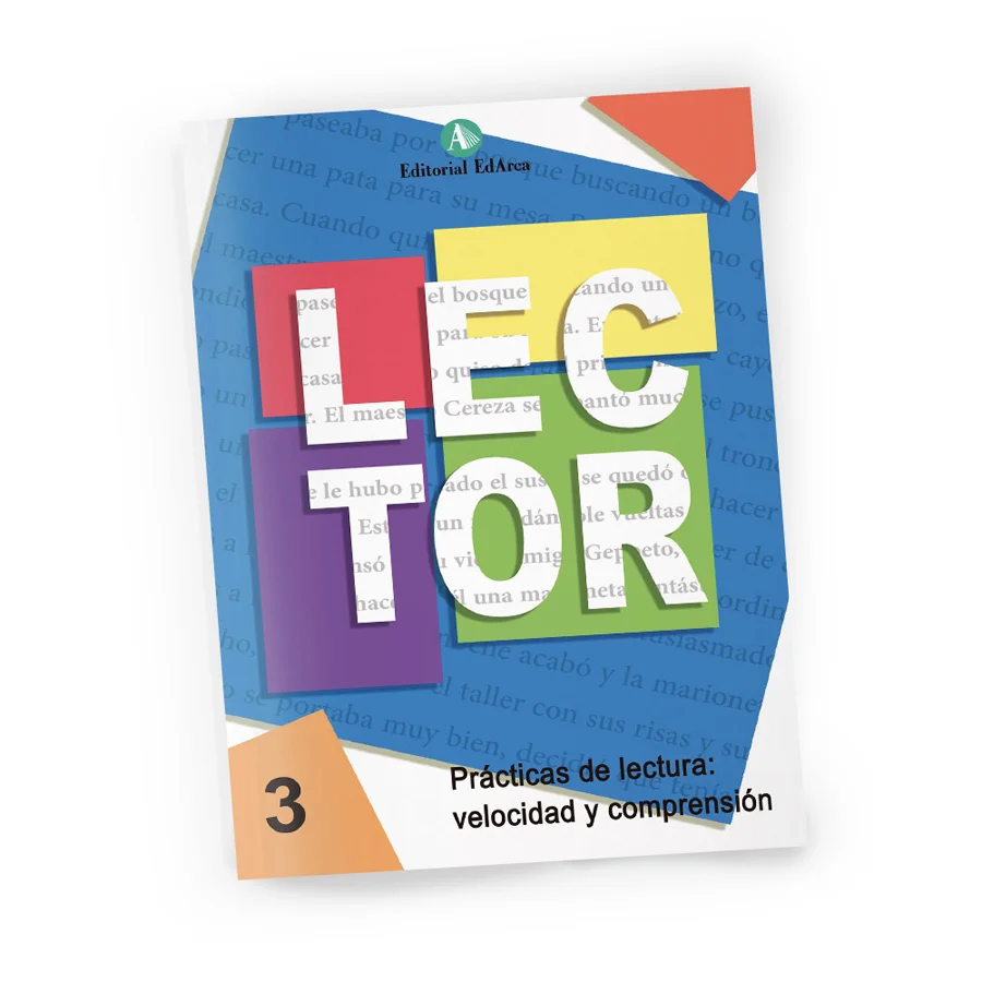 El cuaderno de prácticas de lectura Lector 3 trabaja la velocidad y comprensión lectora con una serie de actividades que ayudan a poder leer lo me...