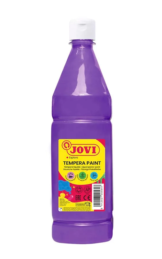 Témpera Jovi 1000ml violeta Témpera Jovi 1000ml violeta